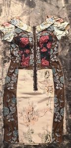 Byron Lars Brocade Dress